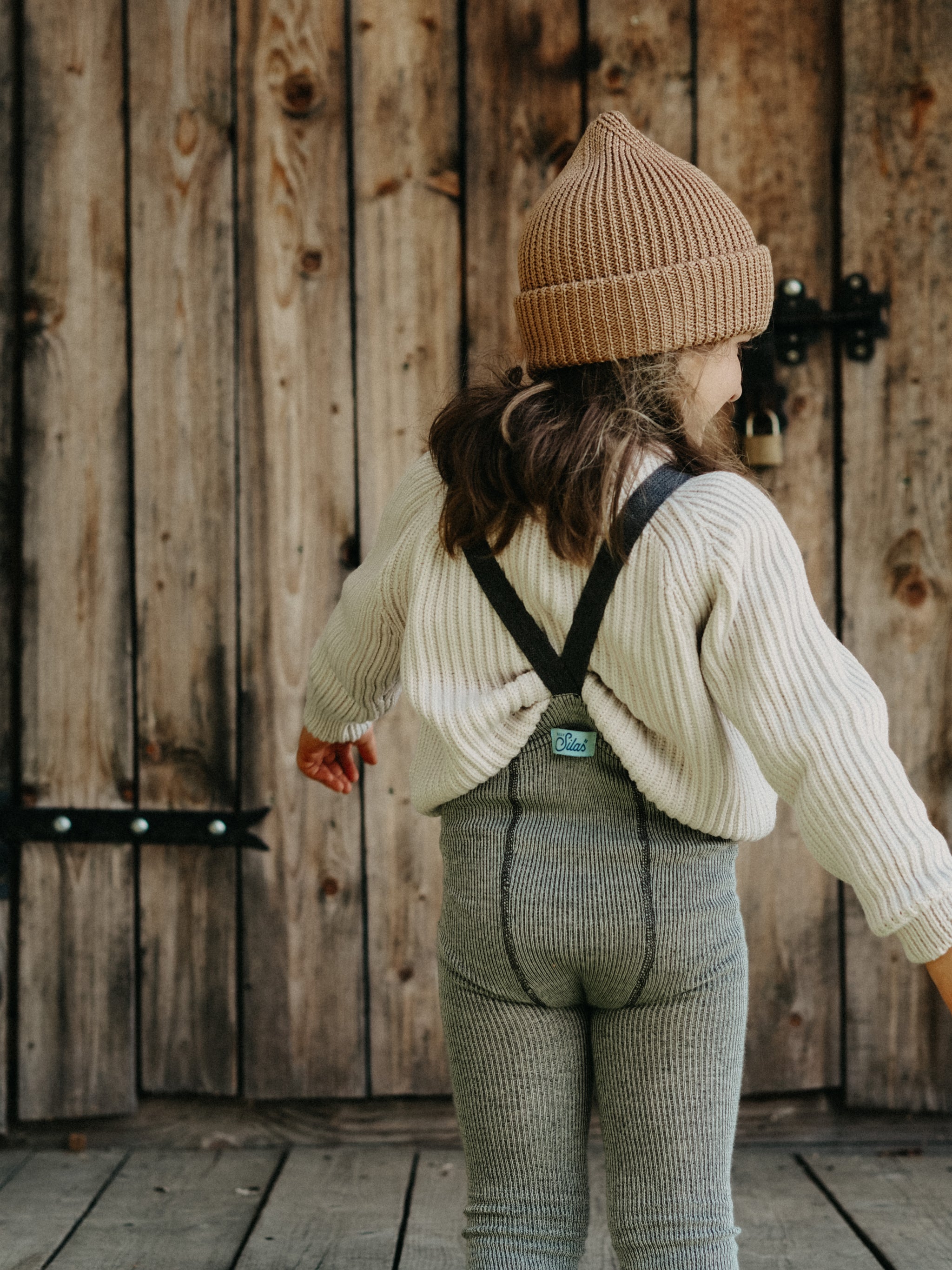 正規通販商品 【専用】Olive u0026 Bud Speckled Knit Overalls